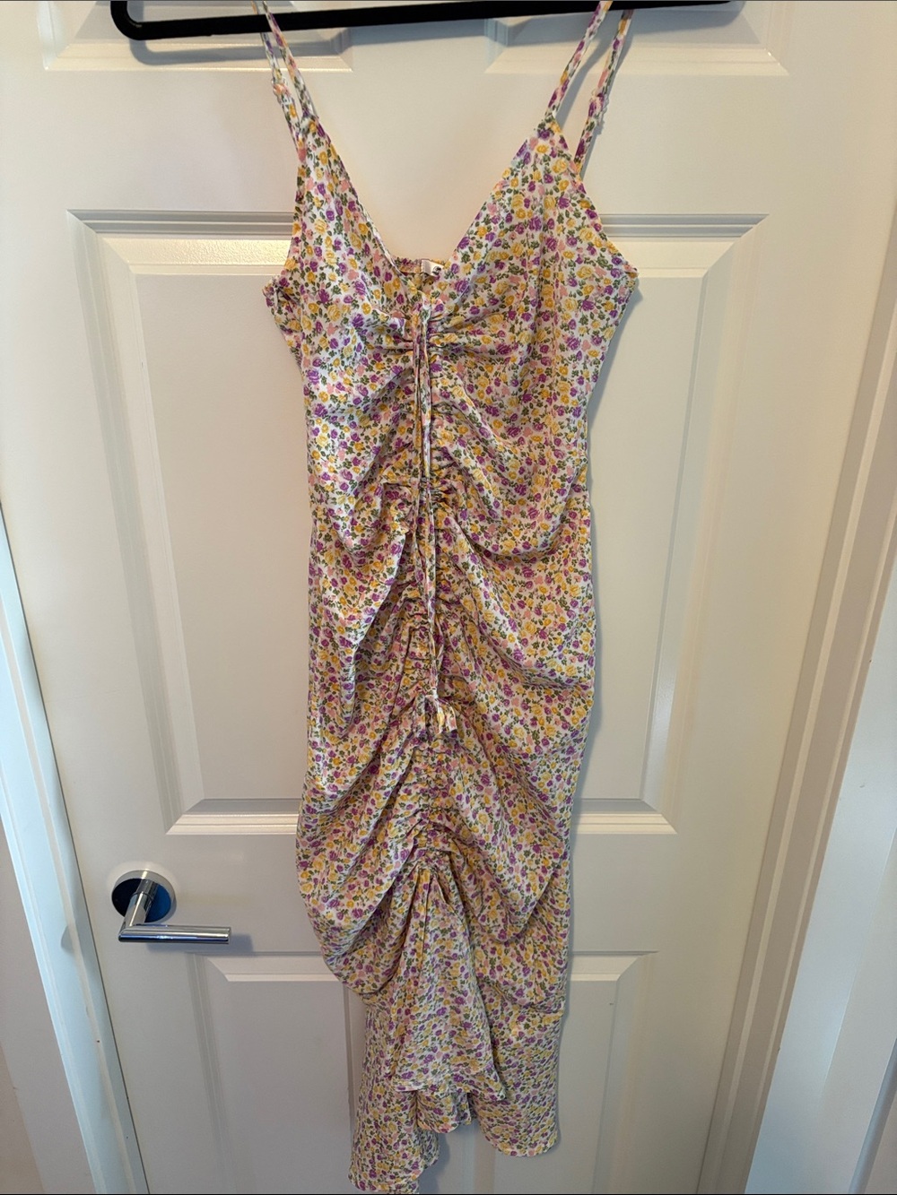 Cupshe Floral Camisole in Yellow, Purple & Green